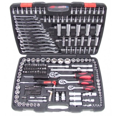 Inoxbcn De Herramientas 216 piezas,vasos,carracas