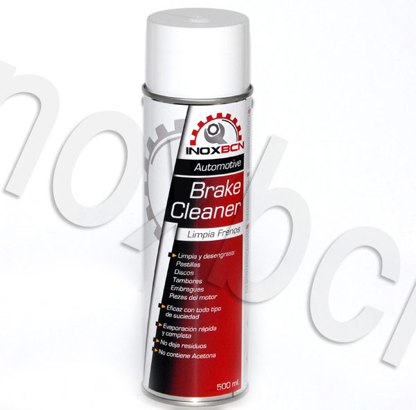 Inoxbcn Spray limpiador de frenos de disco 500 ml - Inoxbcn