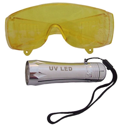 Kit de fugas de aire acondicionado por ultravioleta