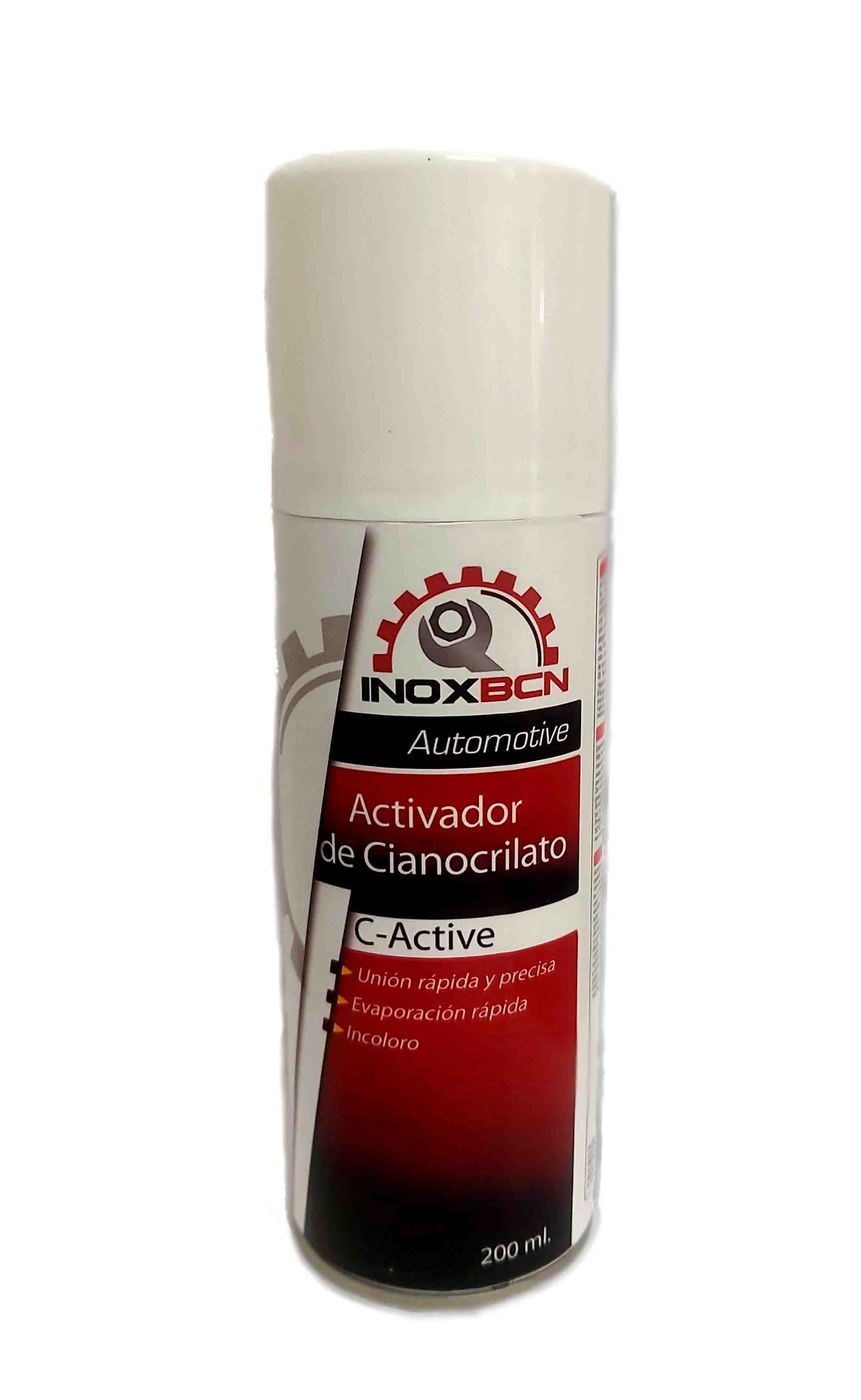 Inoxbcn Activador de cianocrilato en spray 200 ml - Inoxbcn