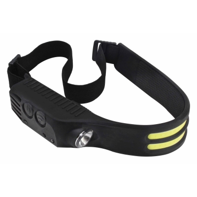 Linterna Frontal LED Recargable USB con Sensor de Movimiento y Batería Integrada 350 Lúmenes,Ideal para camping, trabajo y actividades nocturnas.