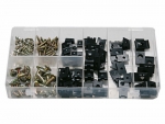 Surtido de tornillos y tuercas o clips carroceria de coche 170 piezas