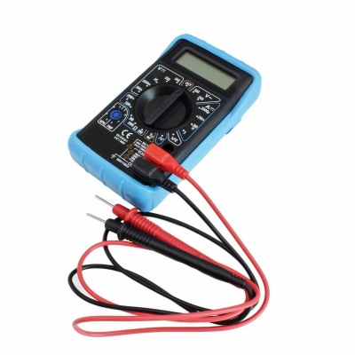 Multimetro tester digital voltimetro amperimetro medidor de tension