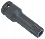 vaso impacto xzn(12 puntas) m16 1/2" largo 75 mm inviolable para seat,vw,audi y skoda vaso de impacto para la extraccion del tornillo de drenaje,para transmisiones de vehiculos del grupo vag.