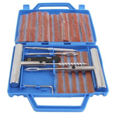 KIT DE HERRAMIENTAS PARA REPARAR PINCHAZOS EN RUEDAS REPARADOR PINCHAZOS COCHE