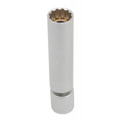 Vaso para bujías articulado 14 mm 12 caras 3/8"