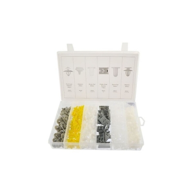 Grapas plastico, clips de plastico para carroceria Renault 300 pzs