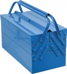 Caja de herramientas metálica 5 compartimentos 430x200x205mm